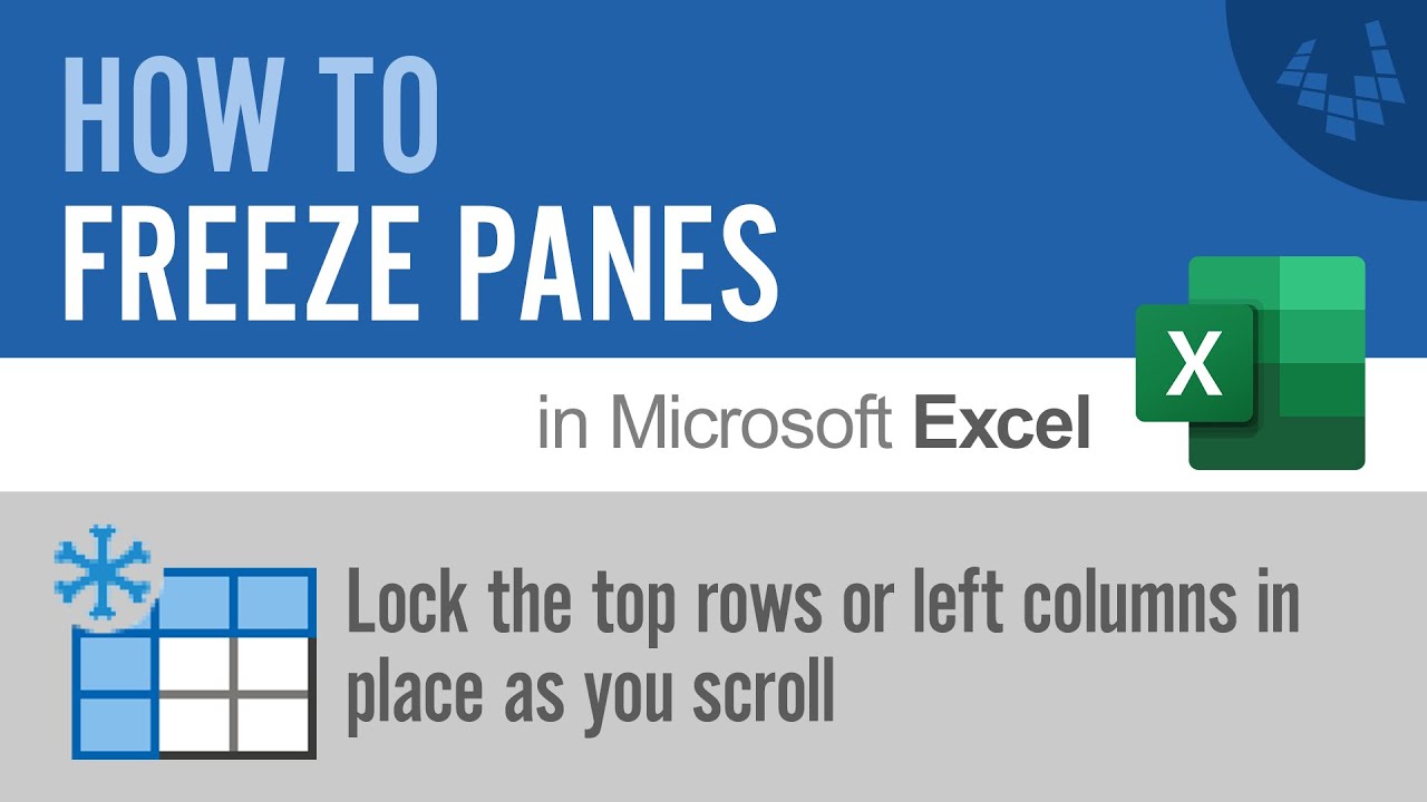 freeze panes in excel 2011 for mac